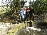 Opening the sluice